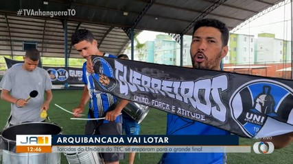 União x TEC: Torcida já está preparada para a final do Tocantinense