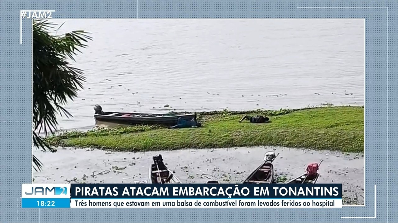 Morre segunda vítima baleada em ataque pirata a balsa no Rio Solimões, no AM