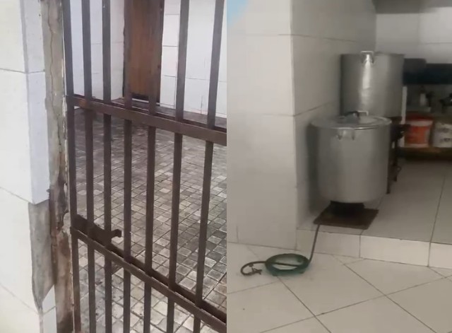 Botijões de gás de paróquia que oferece refeições gratuitas em Campina Grande são furtados