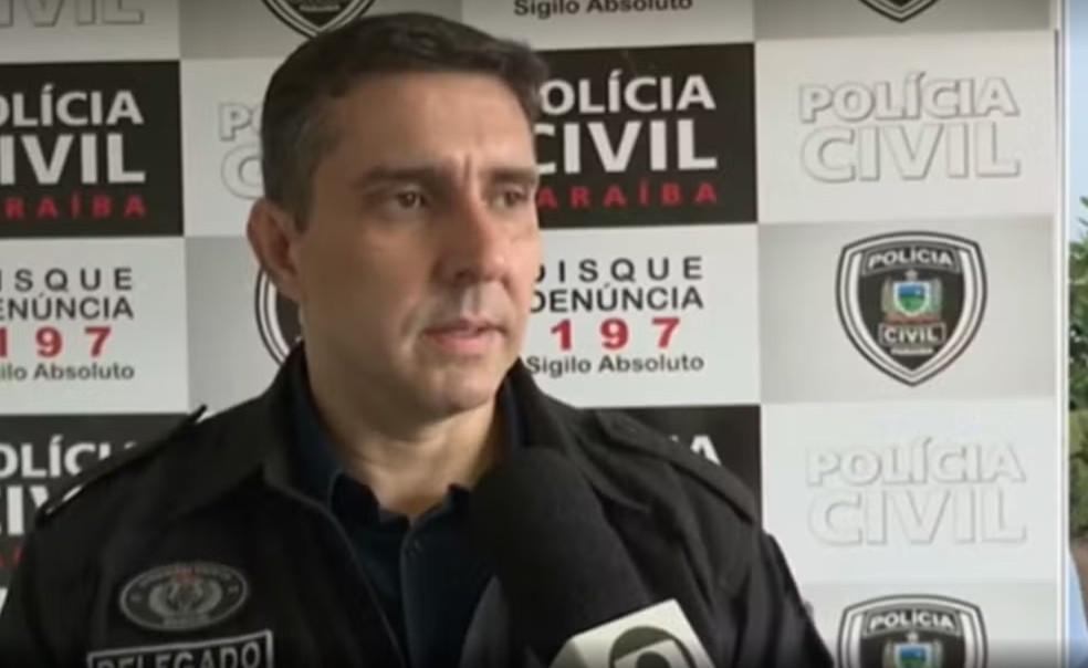 Delegado Braz Morroni � Foto: Reprodu��o / TV Cabo Branco
