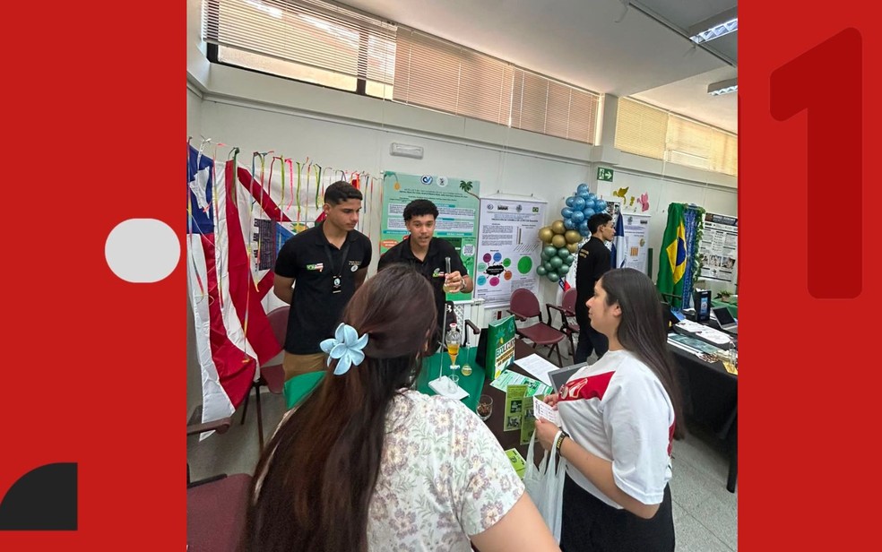 O projeto saiu de Santa Bárbara e chegou a diferentes eventos científicos no Brasil e no exterior. — Foto: Arquivo Pessoal