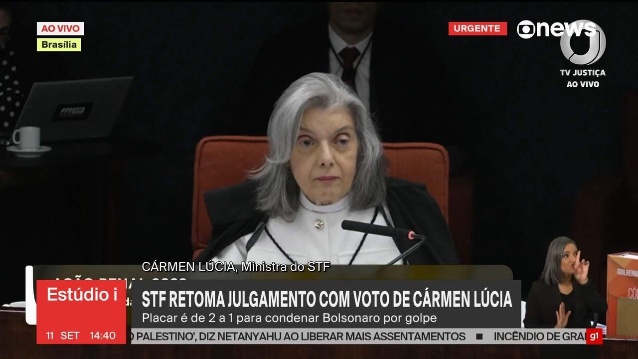 'O mal feito para o bem continua sendo mal', “o 8 de janeiro não foi banal', 'nós mulheres ficamos 2 mil anos caladas': as frases do voto de Cármen Lúcia no julgamento da Trama Golpista