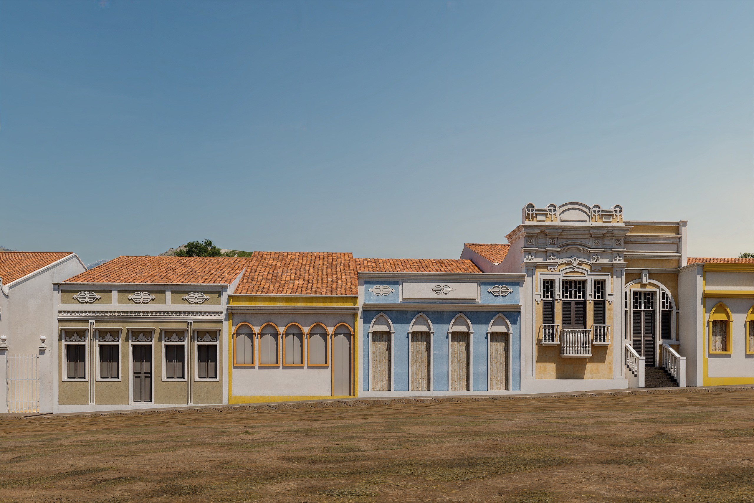 Grupo realiza a reconstrução virtual tridimensional do Centro Histórico do Crato. — Foto: José Marivaldo Neto e Maykson Dantas