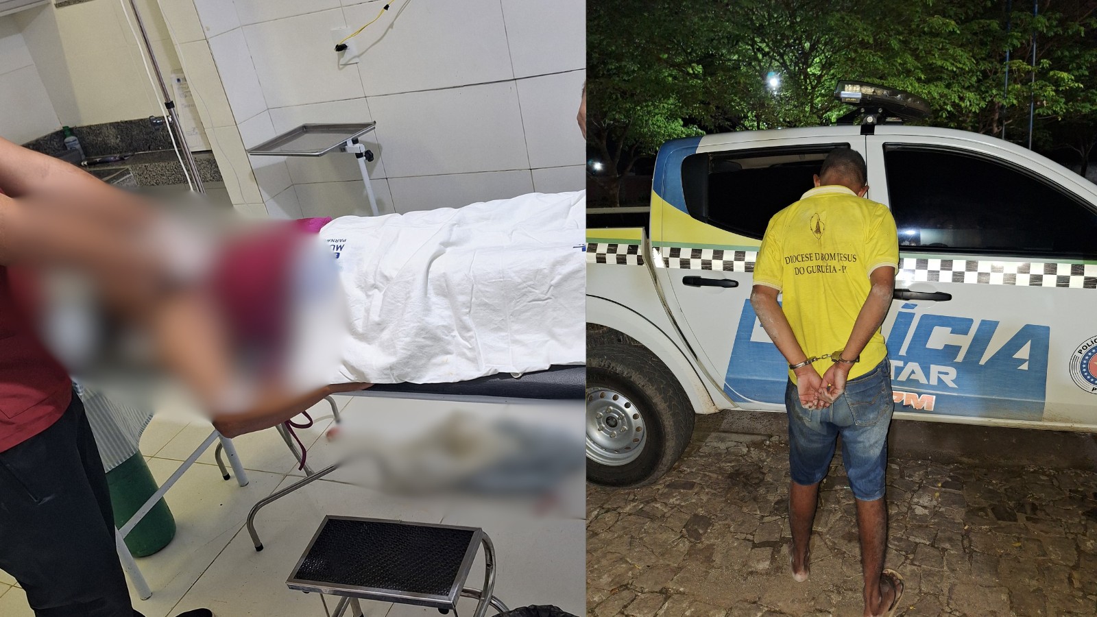 Mulher é esfaqueada no pescoço em pagode no interior do Piauí