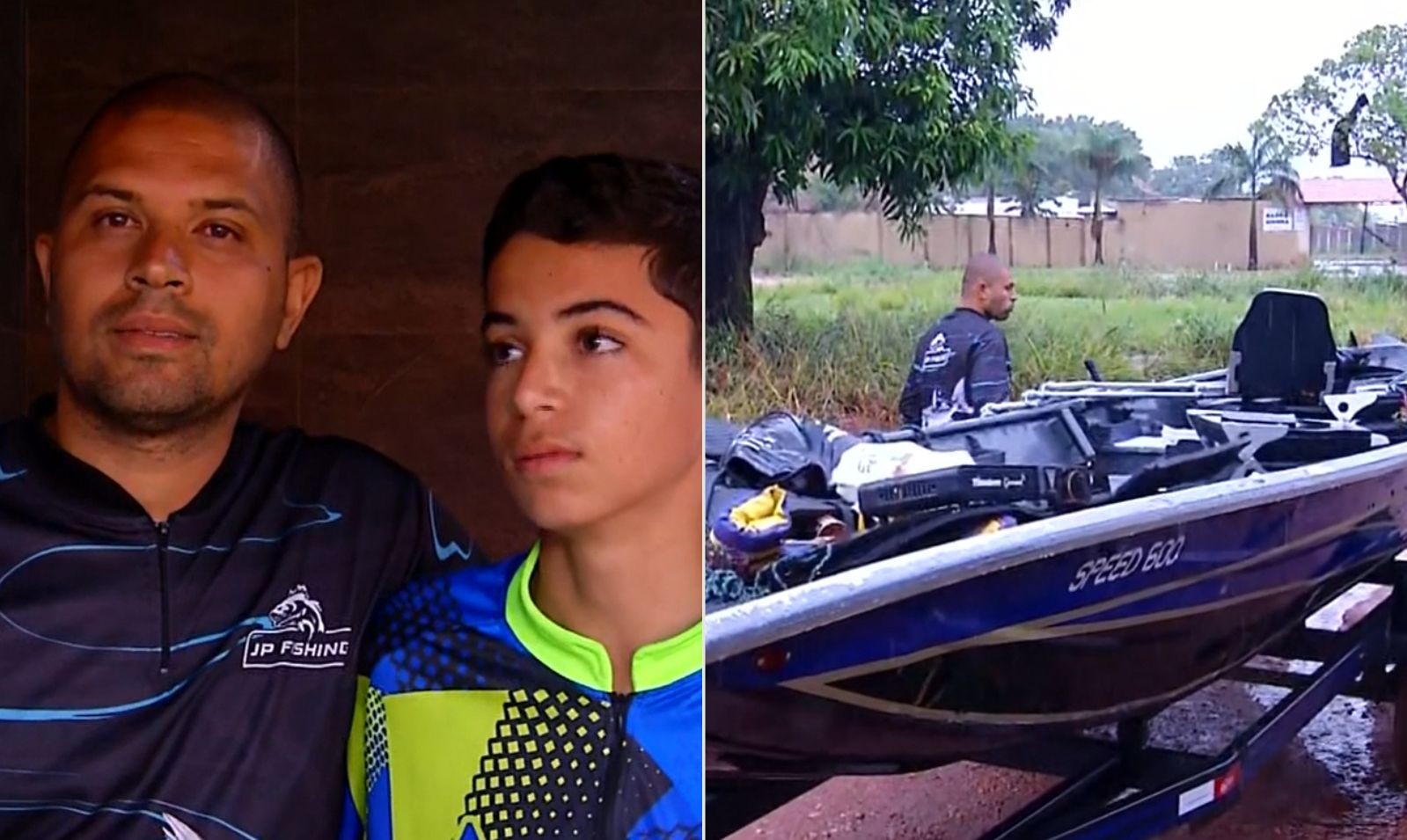 Casal e filhos caem de canoa durante ventania, flutuam 8 km até margem e se emocionam: 'Nova chance'