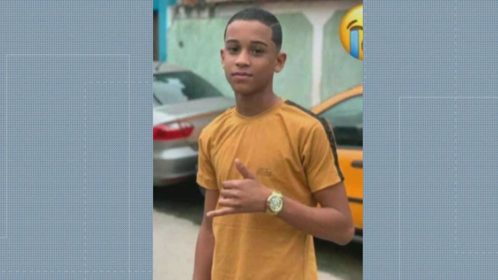 Thiago Menezes Flausino tinha 13 anos quando foi morto &mdash; Foto: Reprodu&ccedil;&atilde;o/TV Globo