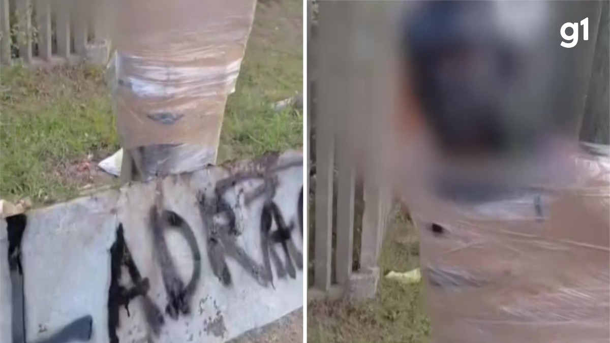 Moradores que amarraram homem a poste com placa de 'ladrão' são presos por suspeita de tortura no RS