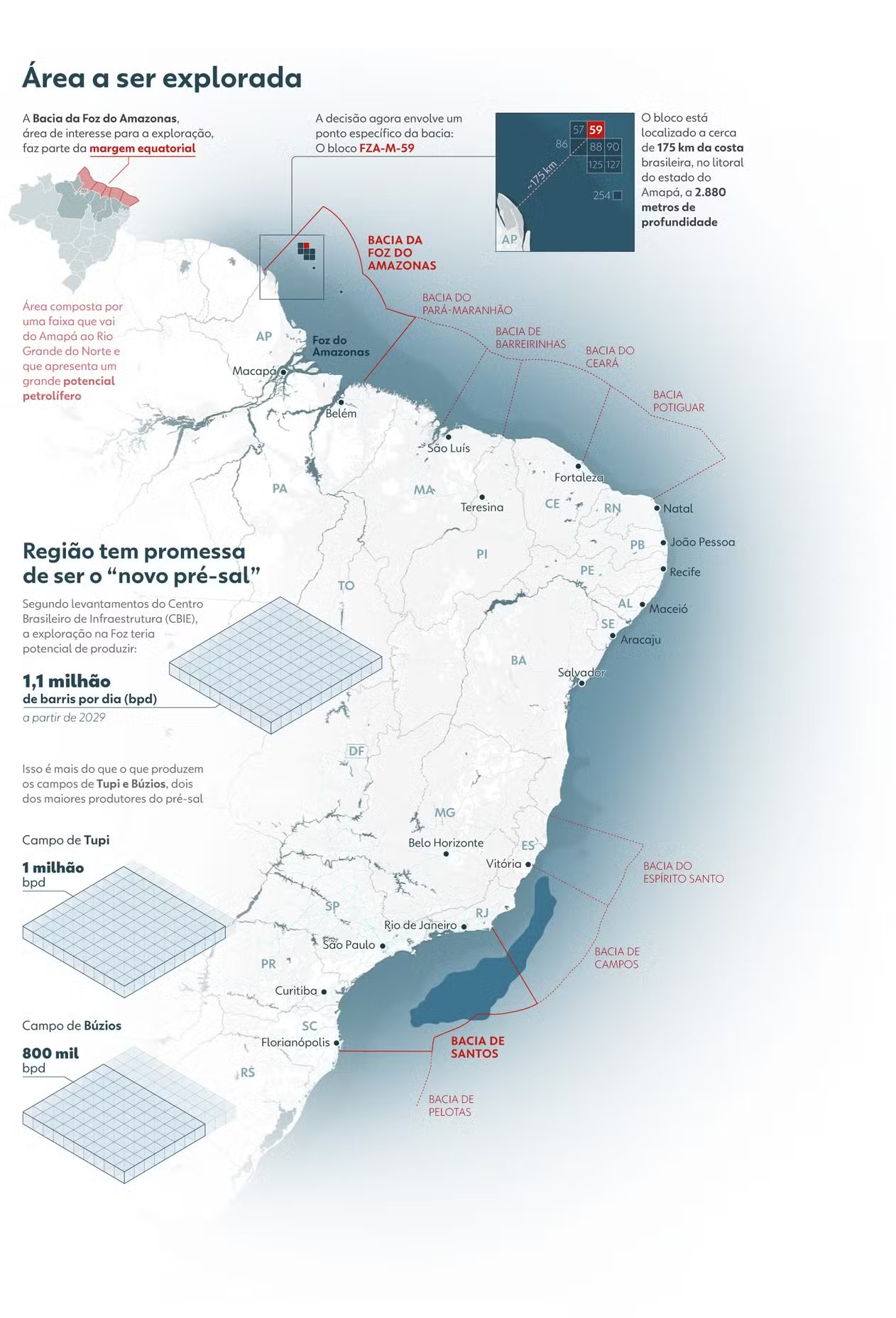 Entenda o que é a Foz do Amazonas e o que está em risco
