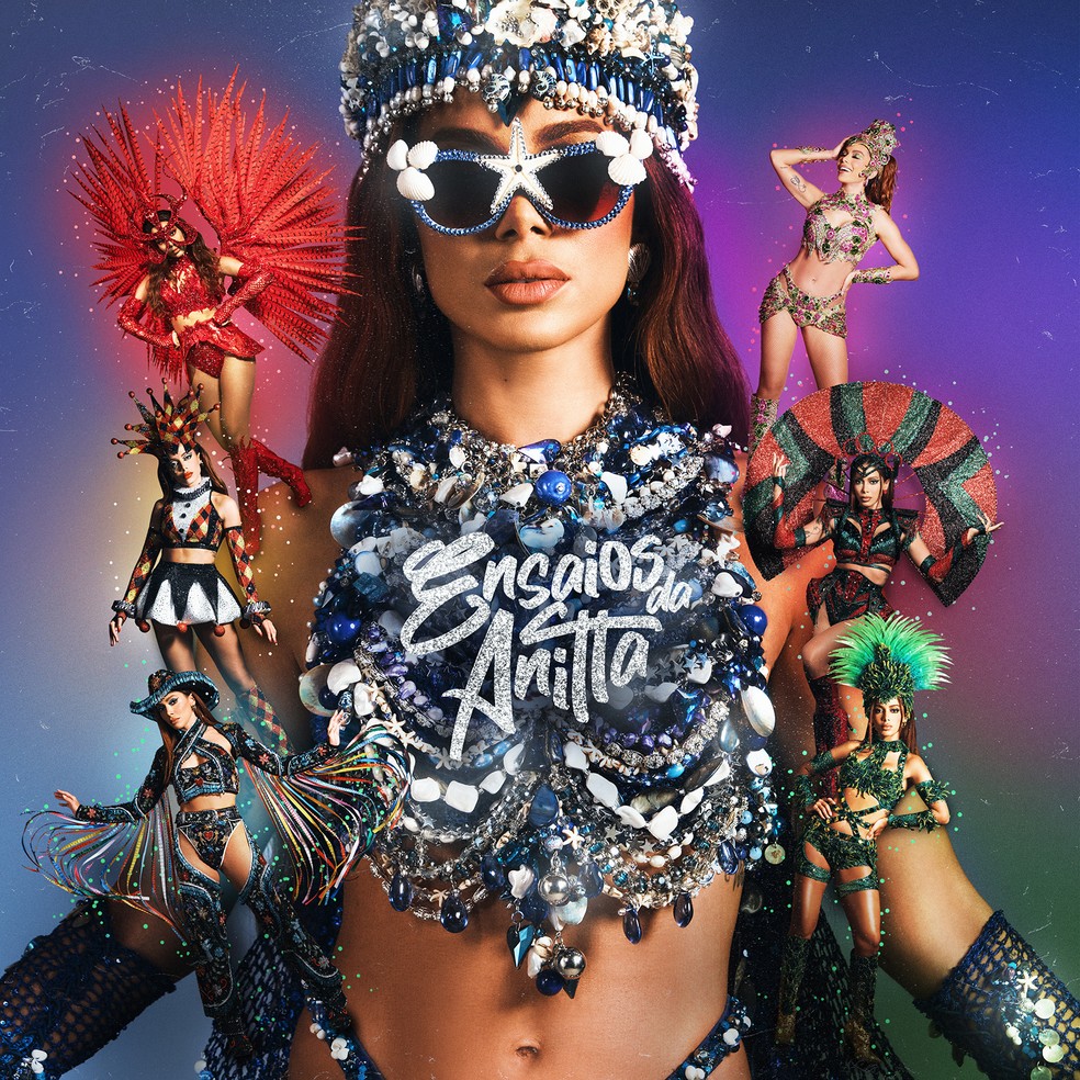 Capa do álbum ‘Ensaios da Anitta’, de Anitta — Foto: Fred Othero / Divulgação