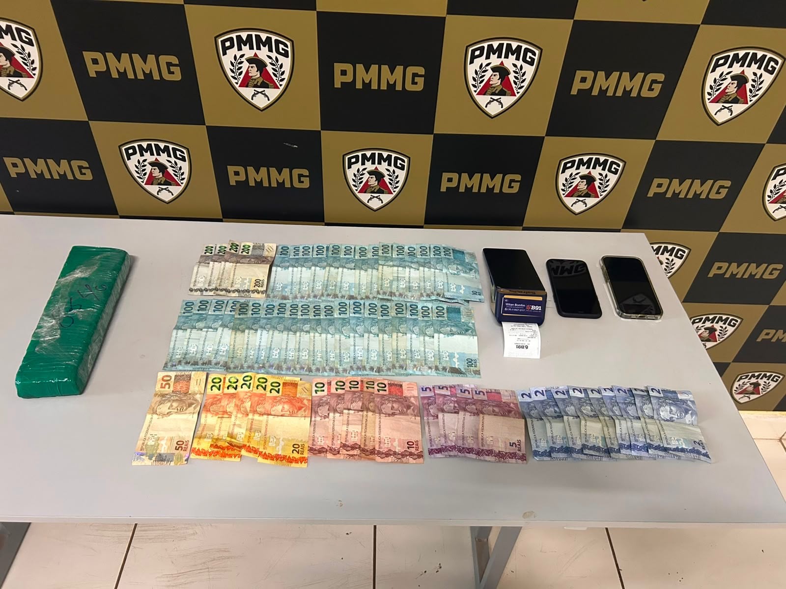Homens são presos por tráfico enquanto a PM apurava furto ocorrido em fazenda de Urucuia 