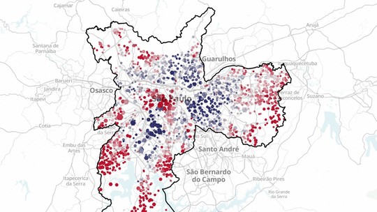 MAPAS mostram as votações de Flávio e de Lula nas 27 capitais; veja