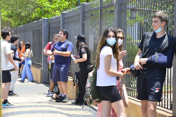FOTOS: 1&ordm; dia de provas do Enem 2022 em Campinas | Educa&ccedil;&atilde;o | G1
