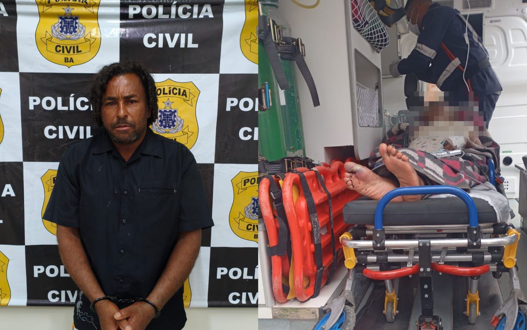 Homem é preso suspeito de maus-tratos contra companheira idosa na Bahia; vítima morreu horas depois