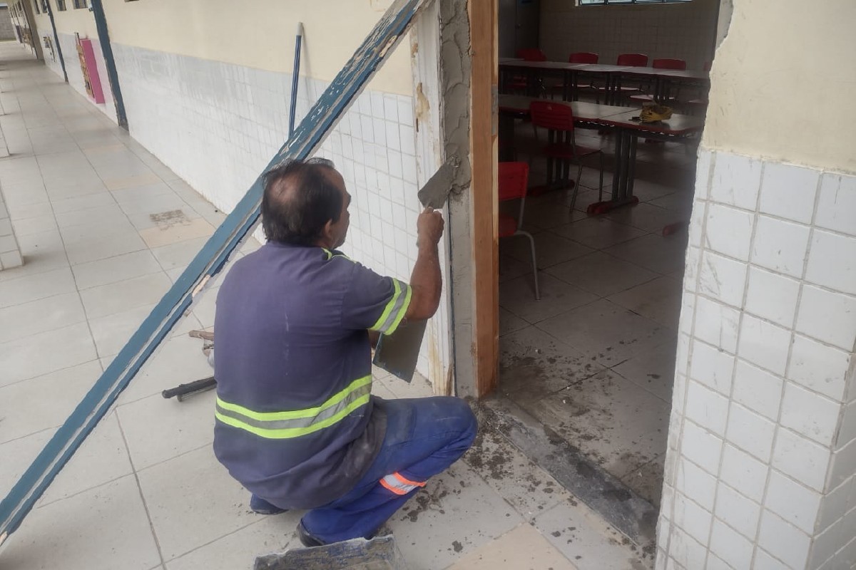 Rede municipal de ensino recebe vistorias técnicas em escolas e creches
