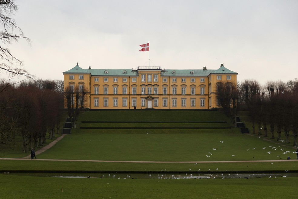Frederiksberg Palace, em Copenhague, na Dinamarca. País tem escolas livres que testam modelo sem provas ou notas — Foto: Diego Petroncari/Pexels