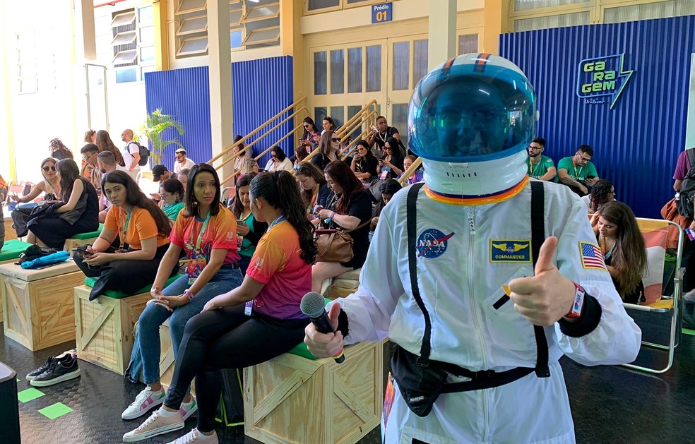 HackTown 2023: Maior feira de tecnologia da América Latina reúne 30 mil pessoas em MG — Foto: Júlia Reis/g1