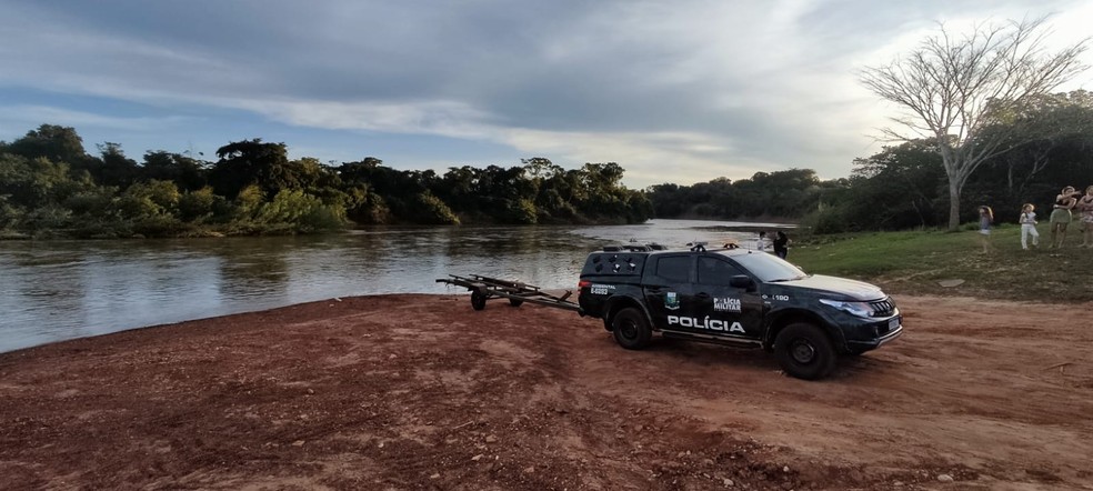 Vtima desapareceu no Rio Paraguai em Barra do Bugres (MT)  Foto: Corpo de Bombeiros