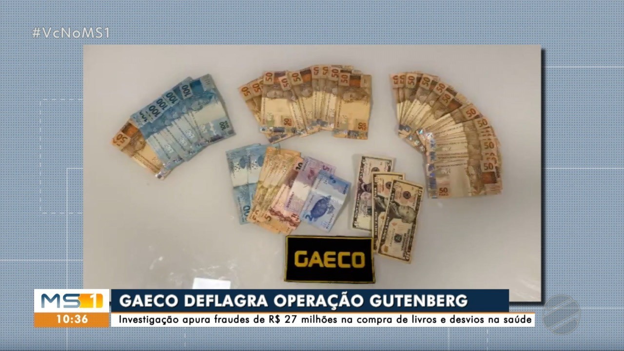 Justiça mantém presos suspeitos investigados por fraude de R$27 milhões em compra de livros em MS