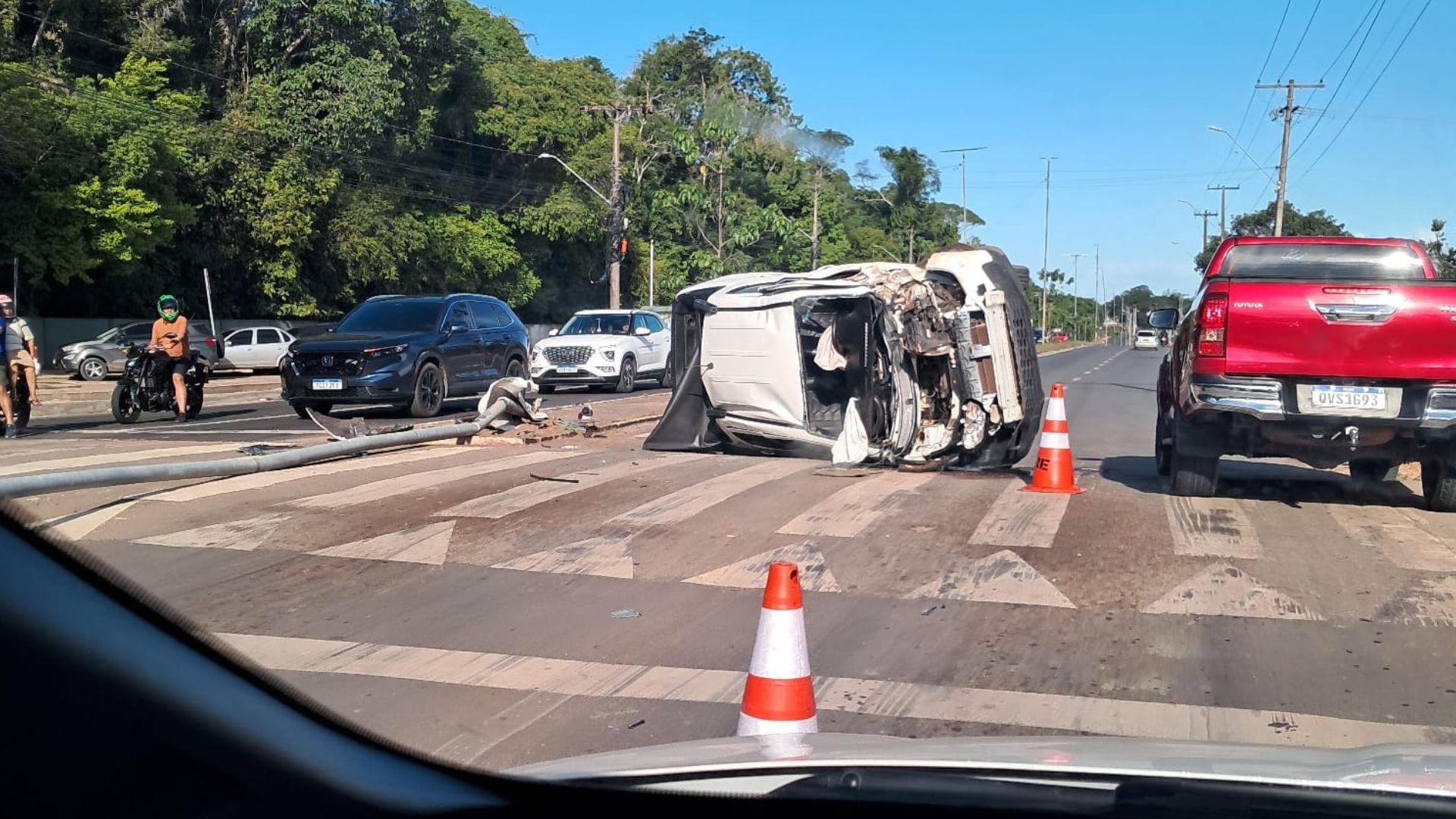 Josmar Chaves Pinto Highway leads the number of accidents in Macapá in the first 5 months of 2026