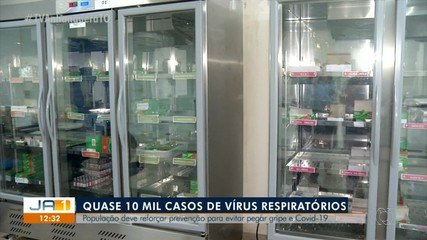 Quase 10 mil casos de doenças respiratórias são registros no Tocantins