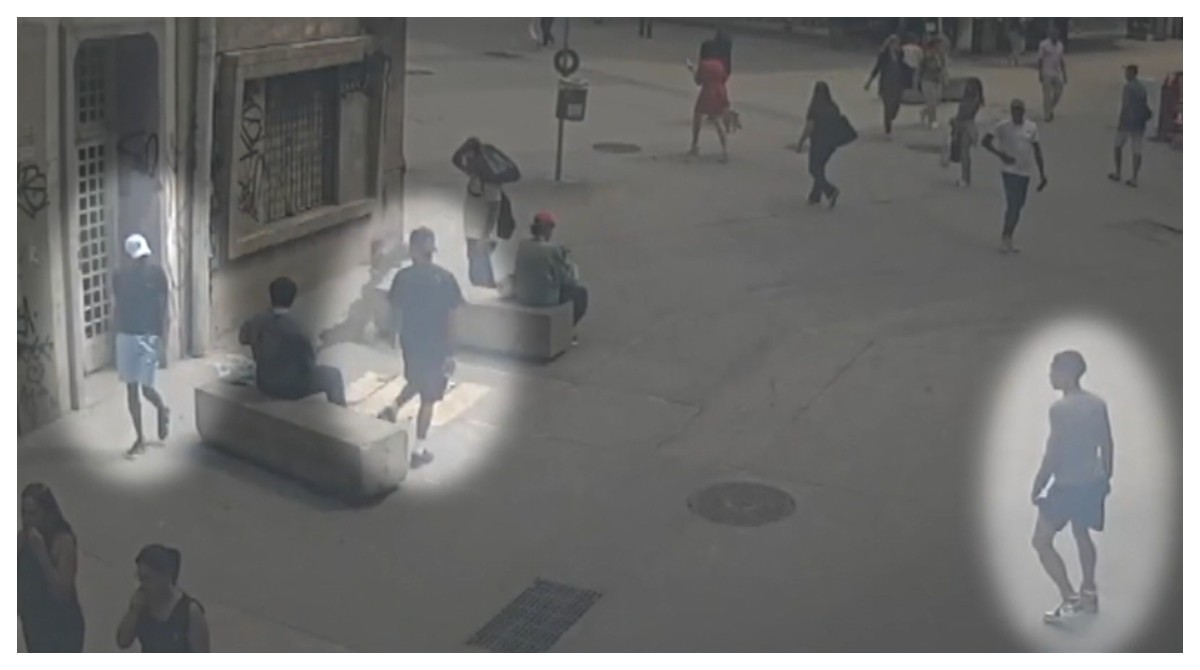 ' Gangue da correntinha': casal é cercado por criminosos e mulher é derrubada durante roubo no Centro de SP