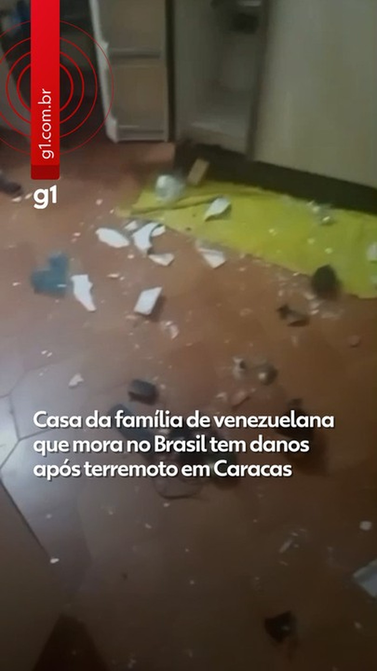 'Parecia que estavam tirando o piso da casa', diz venezuelana sobre susto da família com terremoto em Caracas