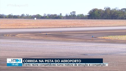 Corrida do Aeroporto: competidores se preparam para prova inédita em Palmas