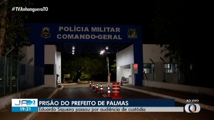 Prefeito de Palmas Eduardo Siqueira Campos passa por audiência de custódia