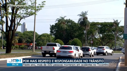 Mais de 500 pessoas perderam a vida em acidentes de trânsito no TO em 2025; confira