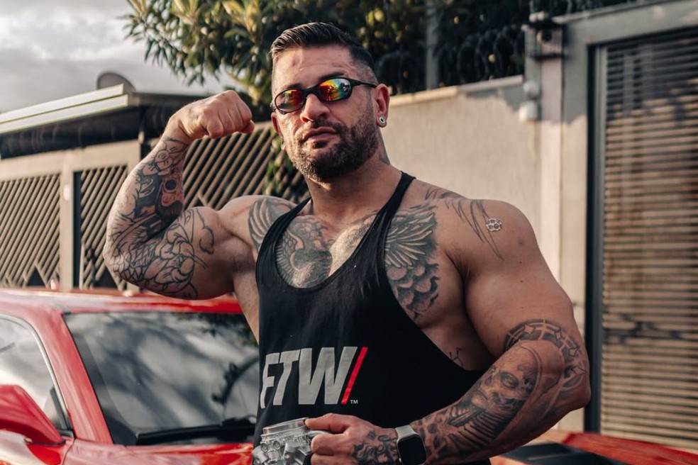 Influenciador fitness foi alvo de operação, em Campo Grande. — Foto: Influenciador fitness foi alvo de operação, em Campo Grande.