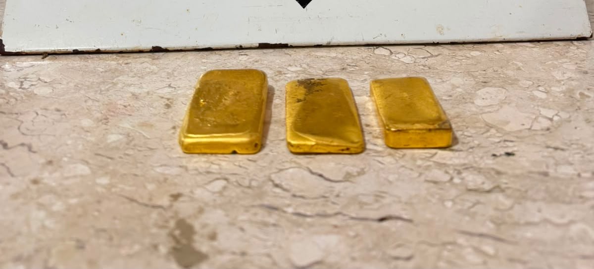 Homem é preso pela Polícia Federal com 1,2 kg de ouro em RO