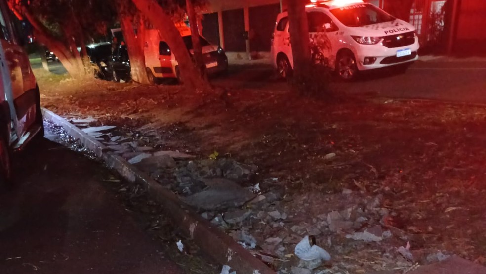Homem é morto ao tentar separar briga em Presidente Prudente (SP) — Foto: Polícia Militar / Reprodução