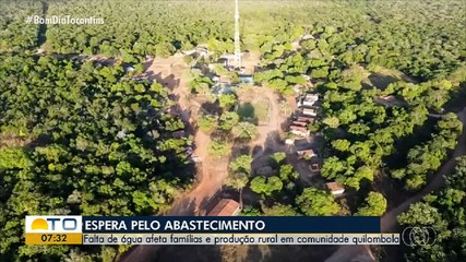 Comunidade quilombola denuncia falta de abastecimento de água