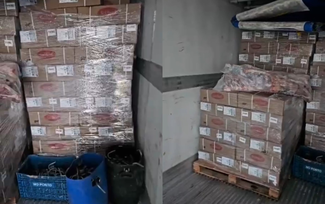 Homem é preso com caminhão e carga de carne de quase sete toneladas roubada em Itatiba