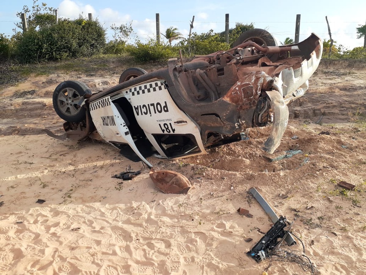 Policial Militar Morre Após Viatura Capotar Na Br 101 No Rn Rio Grande Do Norte G1