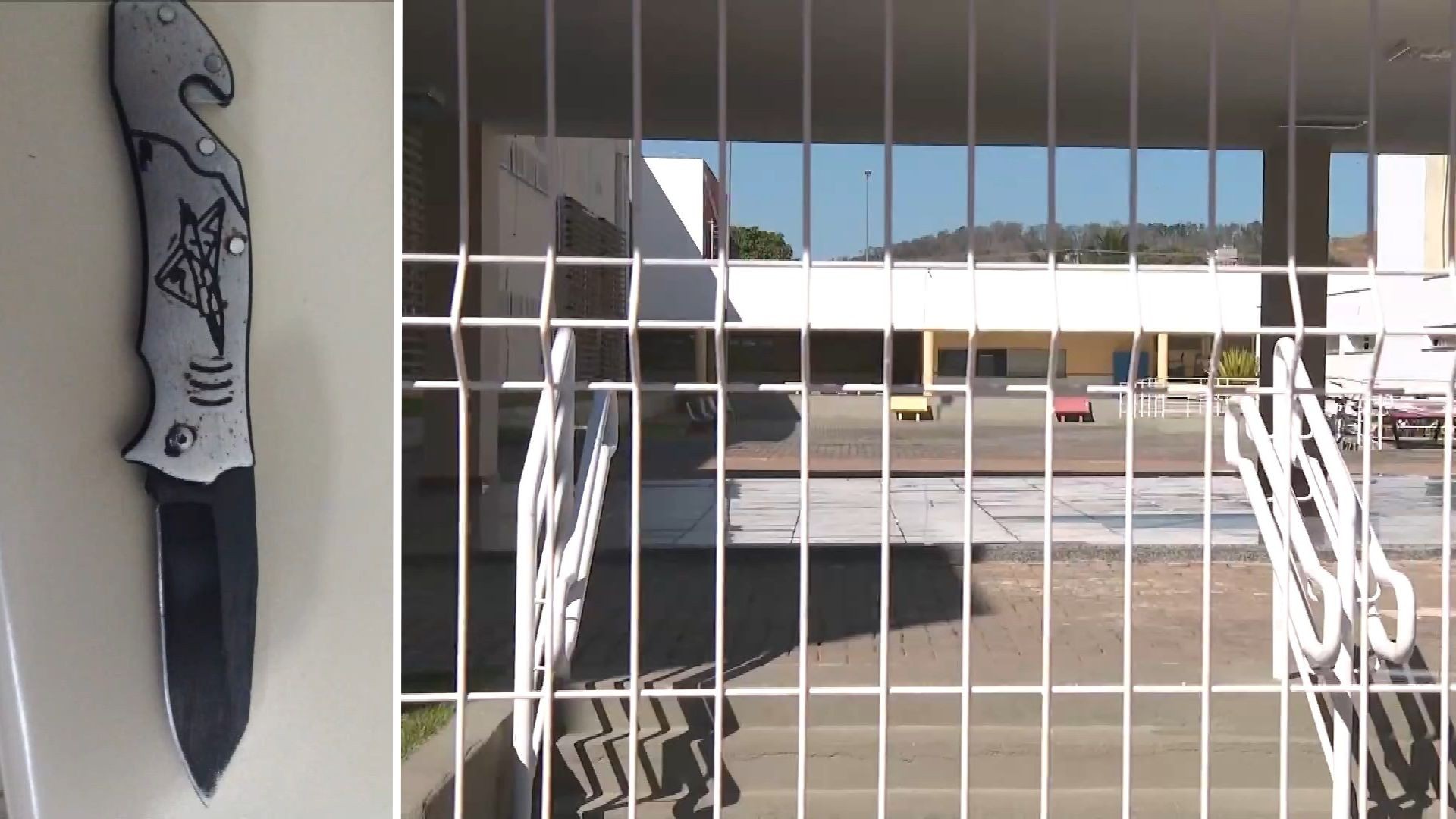 Aluno é esfaqueado por colega durante intervalo de aula em escola de Castelo, no Sul do ES