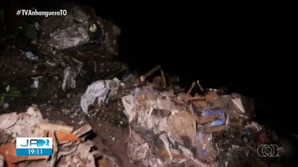 Dois militares do Corpo de Bombeiros ficaram feridos após acidente na TO-010