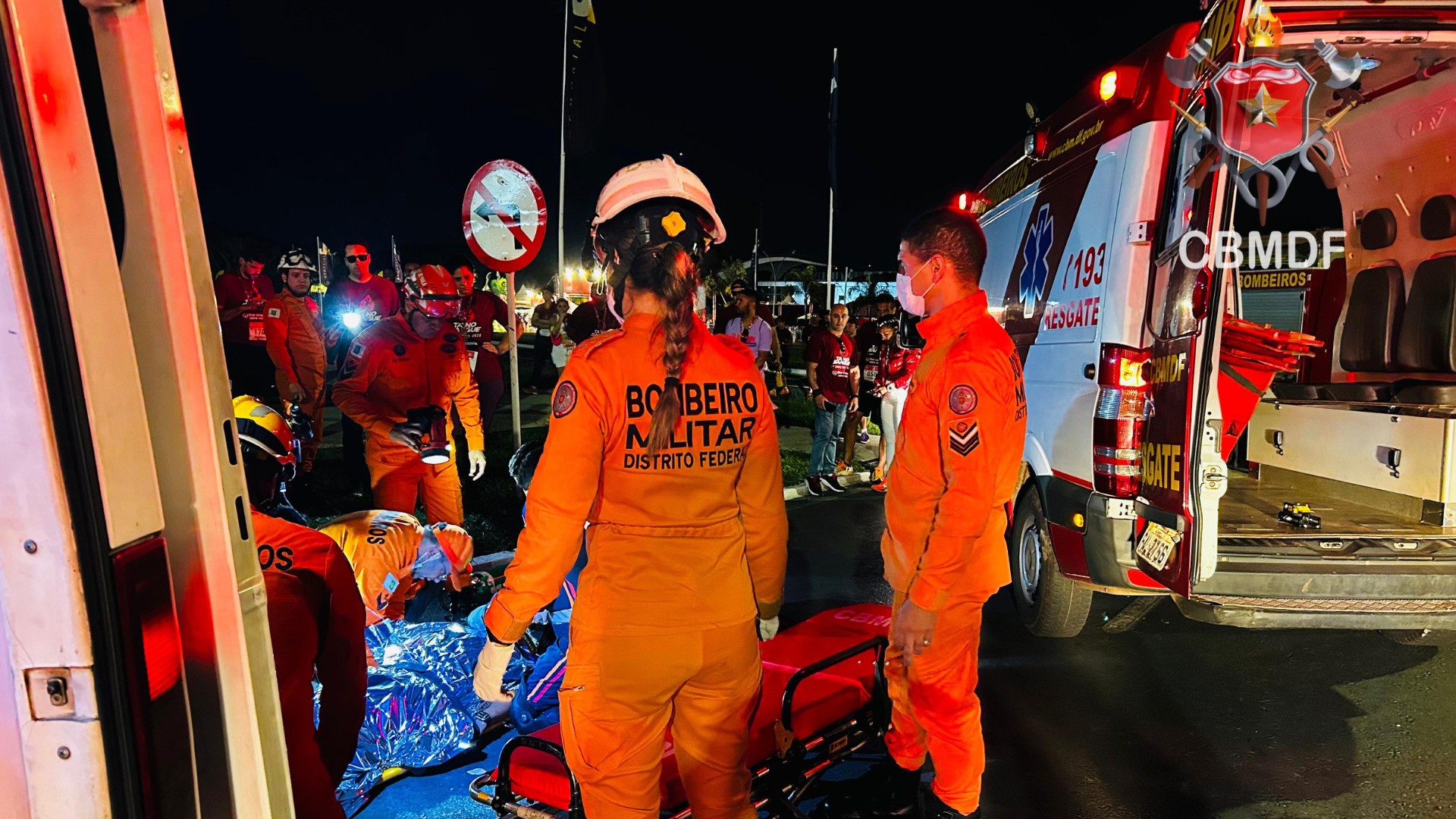 Idoso tem parada cardiorrespiratória durante corrida de rua no Eixo Monumental, em Brasília