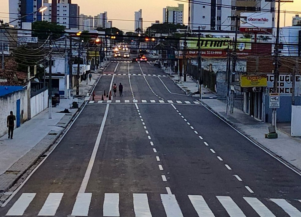 Ampliação de binário das avenidas Jaguarari e São José em Natal começa nesta segunda-feira (19) — Foto: STTU/Divulgação