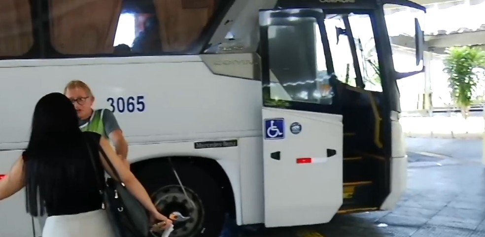 Rodoviária de Natal na Quarta-feira de Cinzas em 2025 — Foto: Reproduação/Inter TV Cabugi