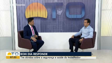 Saúde e segurança dos trabalhadores é tema do Bom Dia Responde
