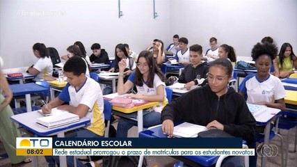 Prazo de matrículas para estudantes novatos na rede estadual é prorrogado; confira