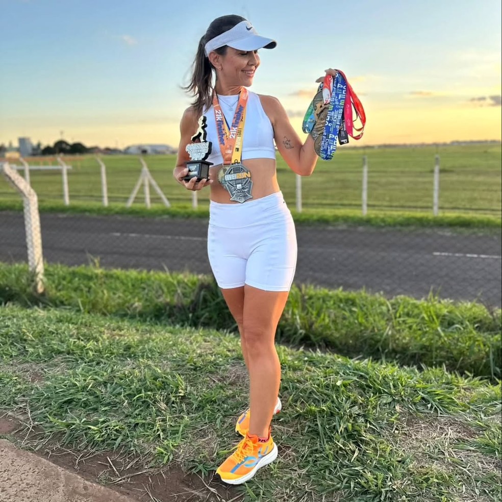 Danielle Oliveira, de 41 anos, morreu na manhã deste sábado (15) — Foto: Redes Sociais
