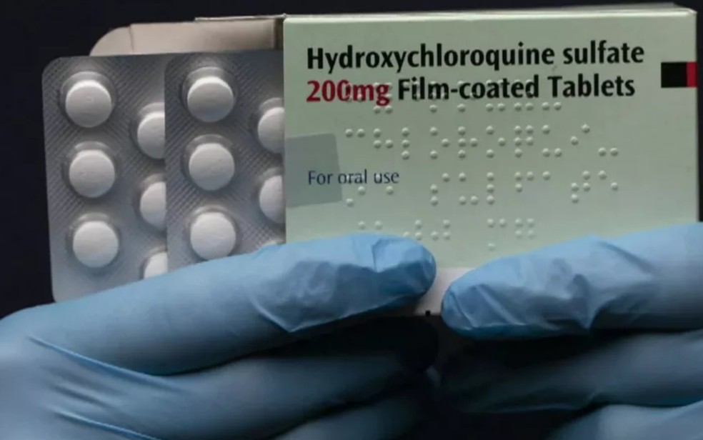 Cloroquina e Hidroxicloroquina não têm eficácia comprovada contra a Covid  — Foto: Reprodução/TV Globo