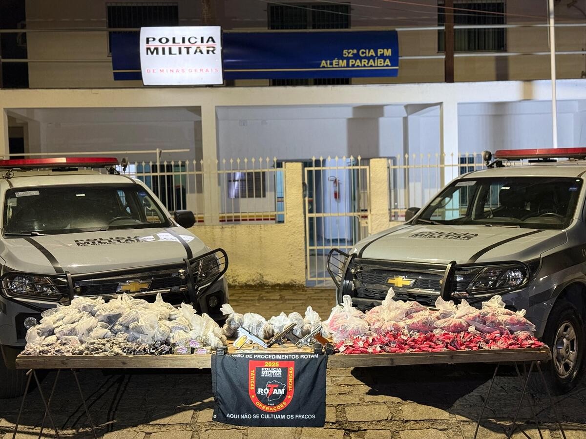 Suspeitos de envolvimento com o Comando Vermelho morrem em confronto com a polícia no interior de MG