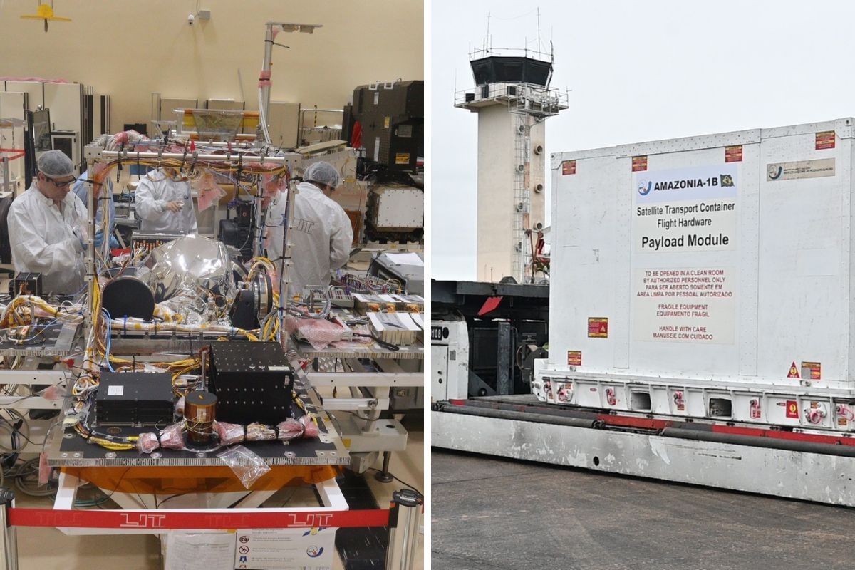 como o Brasil prepara transporte de novo satélite — Carga de 13 toneladas, avião da Embraer e simulação no interior de SP