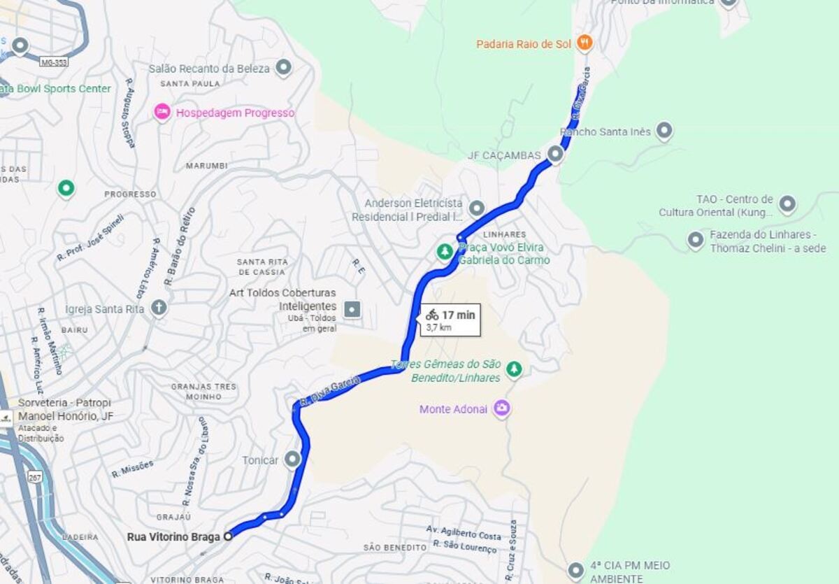 Juiz de Fora anuncia maior ciclofaixa do município; veja localização 