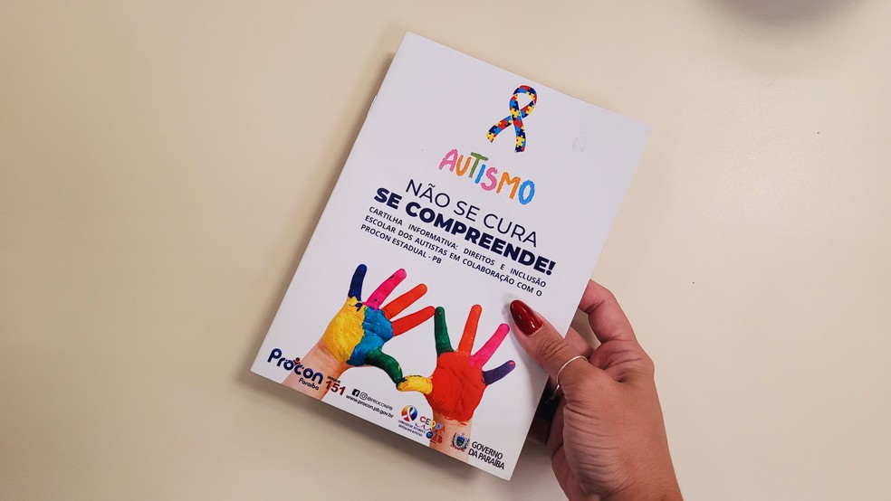Cartilha detalha direitos da pessoa com autismo � Foto: Dani Fechine/Arquivo pessoal