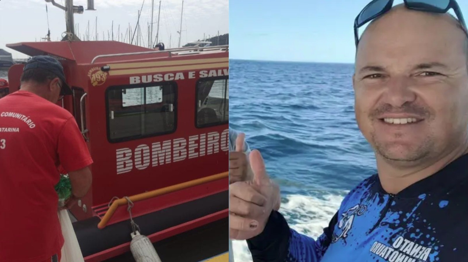 Pescador desaparece no Litoral Norte de SC