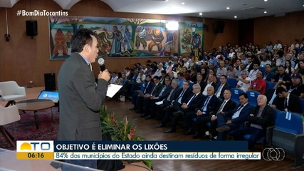 Mais de 80% dos municípios do Tocantins descartam o lixo de forma irregular